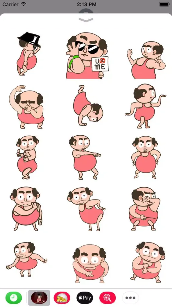 Tangkapan layar Tony the Middle Aged Man