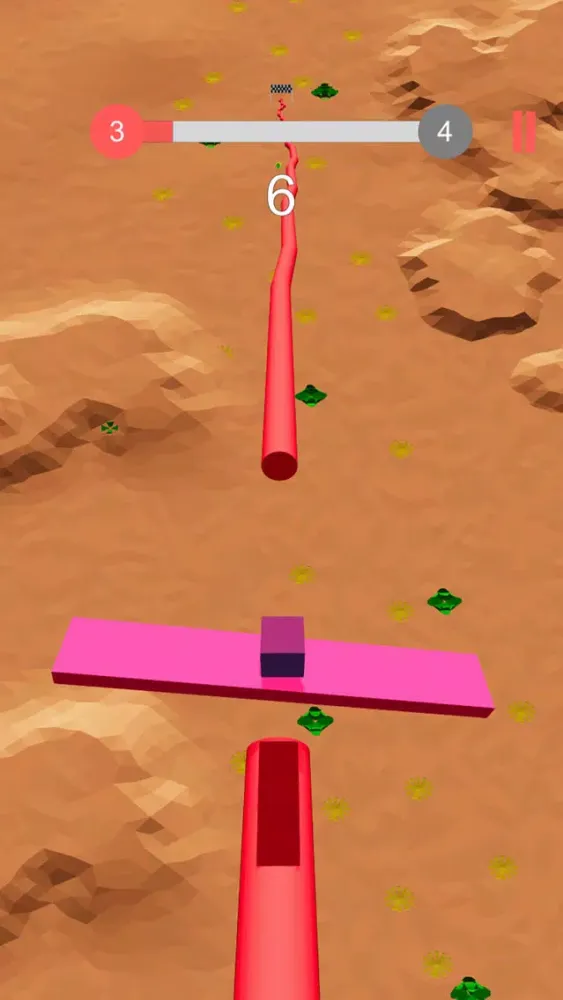 Tangkapan layar Balance Run