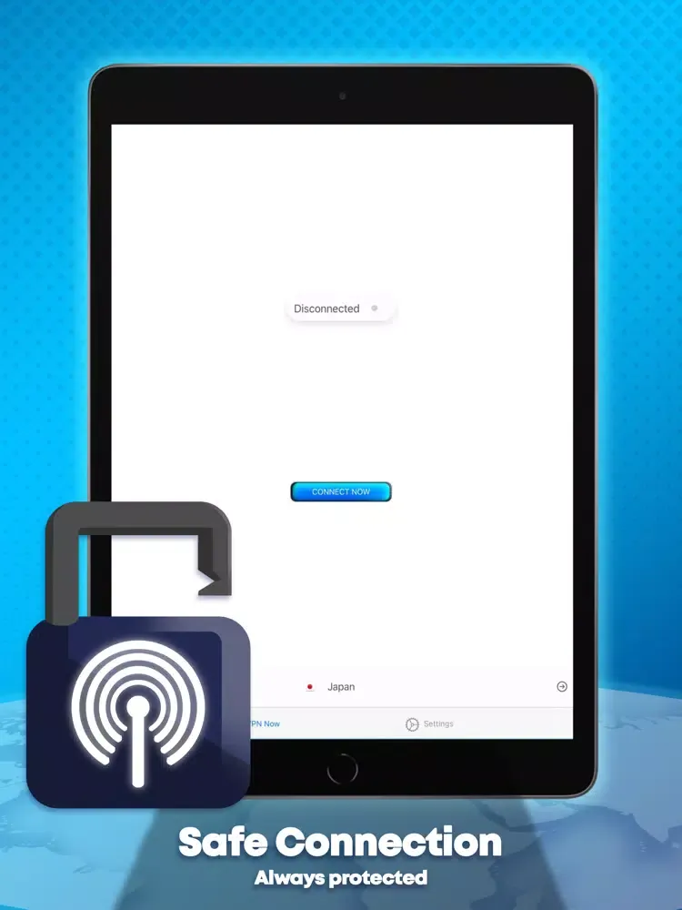 VPN Now iPad  Ekran Görüntüleri