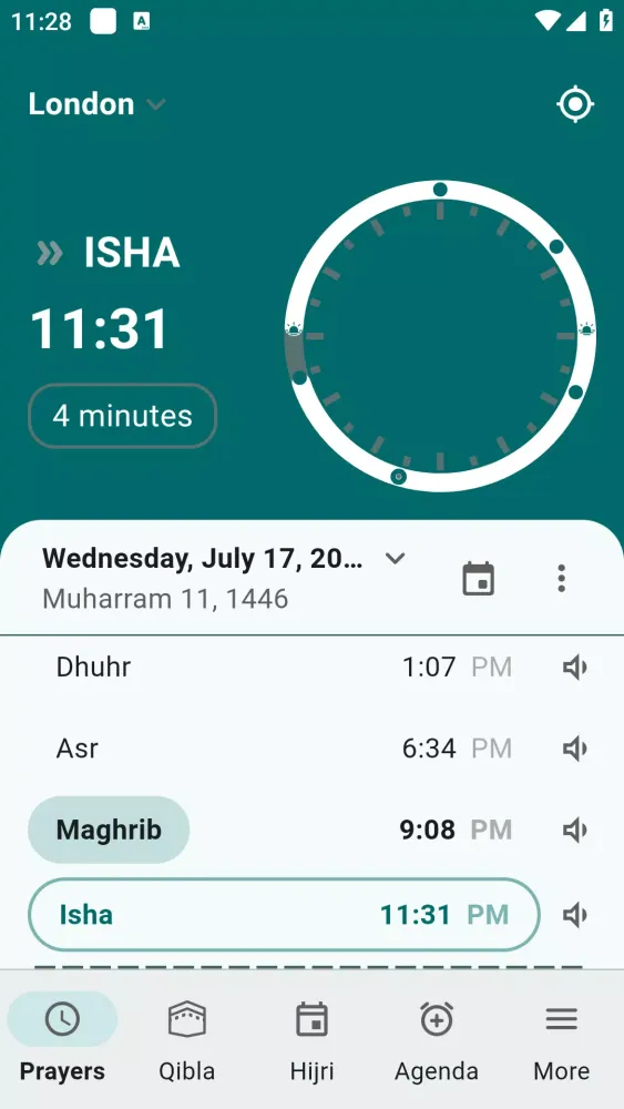 Prayer Times 스크린샷