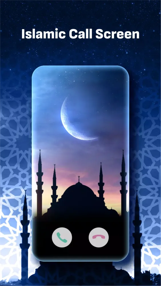 Captures d'écran de Islamic Call Screen,Azan Times