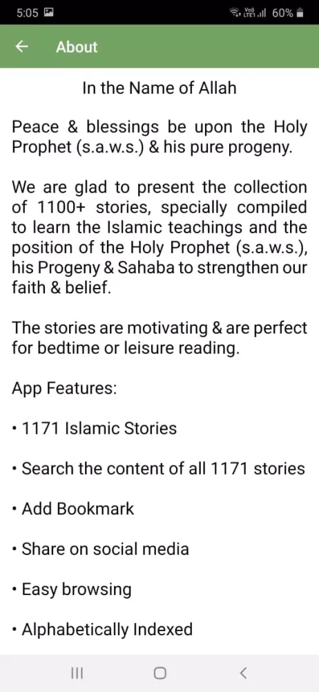1100+ Islamic Stories Screenshots