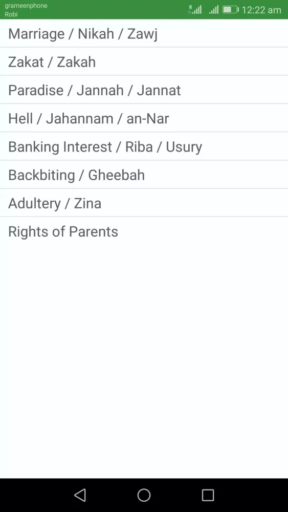Islamic Amol - Hadith,Quibla F Screenshots
