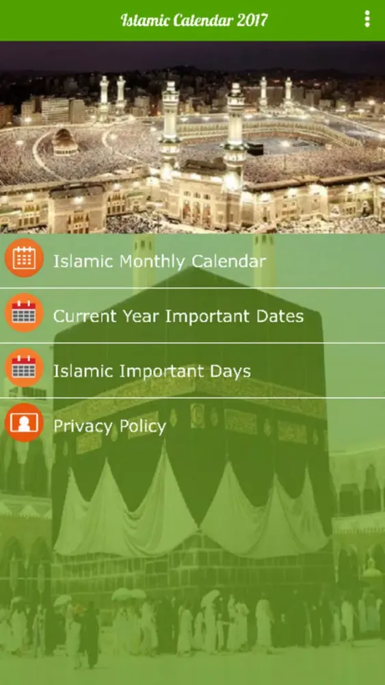 Islamic Calendar 2017 Ekran Görüntüleri