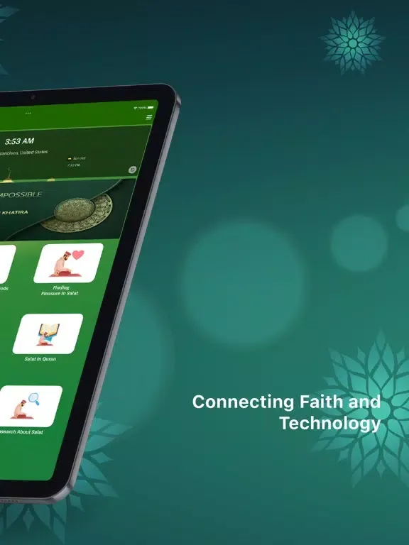 Salat: The Lighthouse of Faith iPad 應用截圖