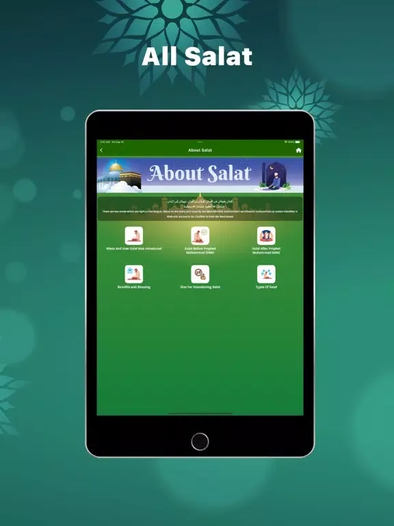 Salat: The Lighthouse of Faith iPad 應用截圖