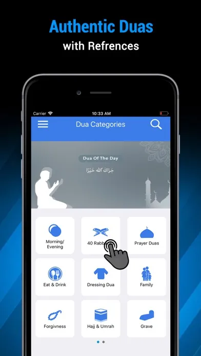 ภาพหน้าจอของ Islamic Duas - Duas & Azkar