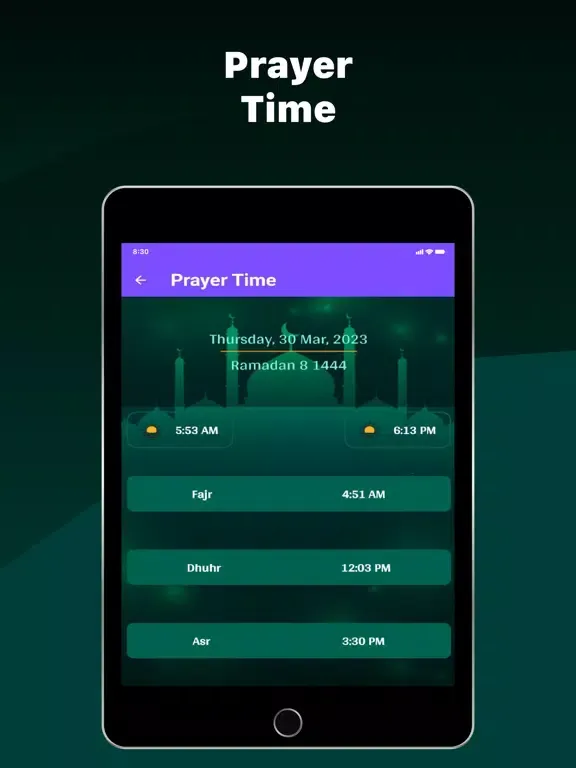 Capturas de tela do Islamic Heart Softeners iPad 