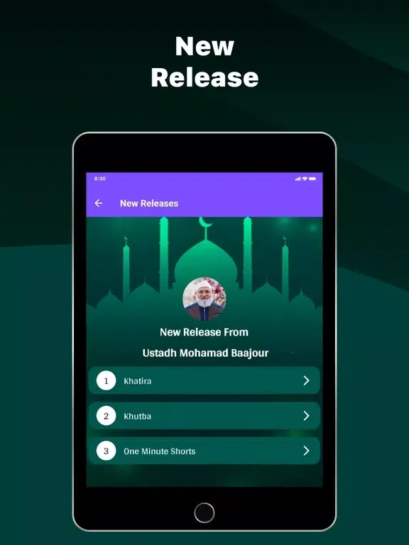 Capturas de tela do Islamic Heart Softeners iPad 