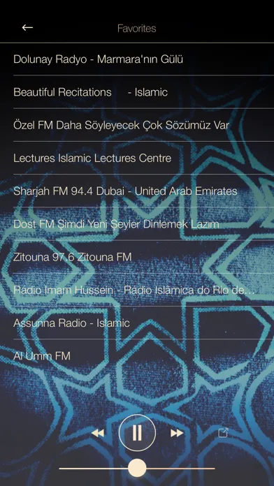 Islamic Music ONLINE Radio应用截图