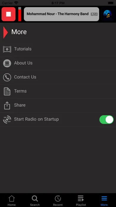 Capturas de pantalla de Islamic Music Radio Network