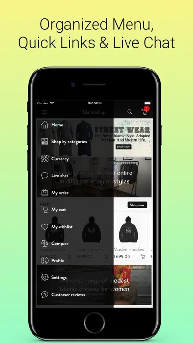 Ảnh chụp màn hình của Islamic Shop - Online Shopping