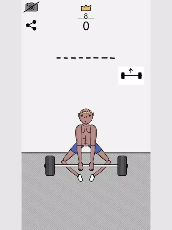 Scream Barbellman iPad  스크린샷