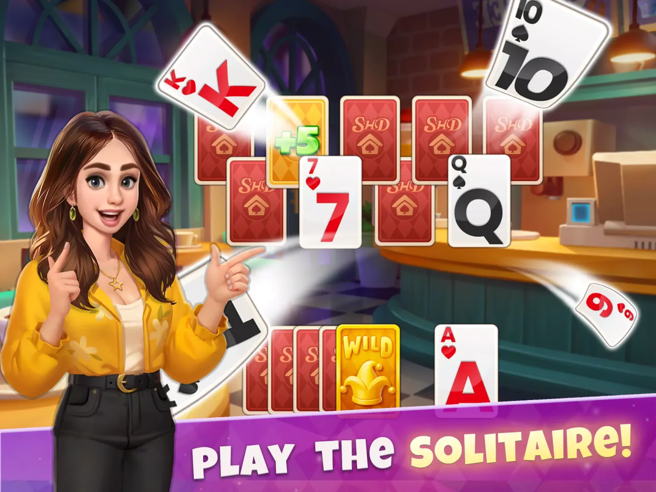 Solitaire Home Design スクリーンショット