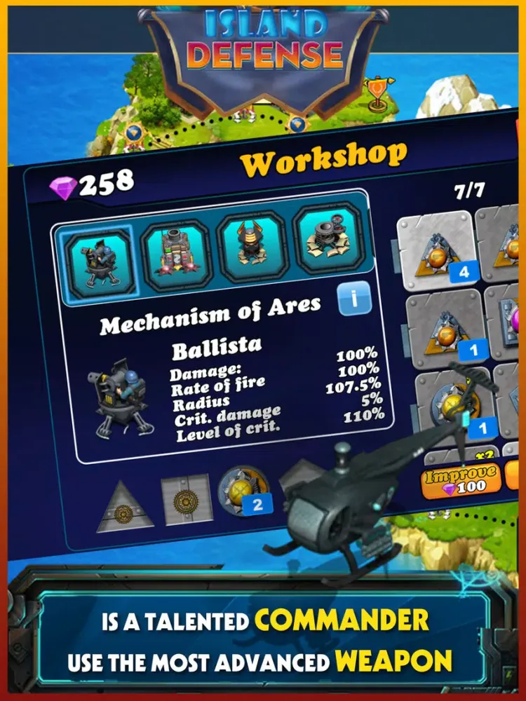 Castle Island Defense HD iPad 应用截图