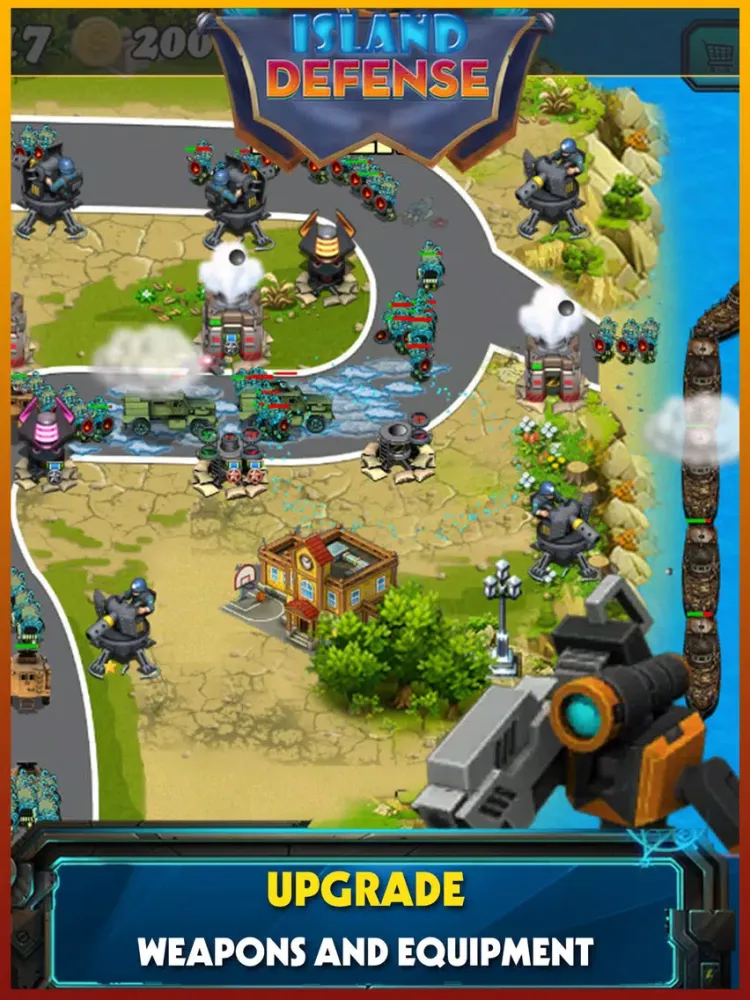 Castle Island Defense HD iPad 应用截图