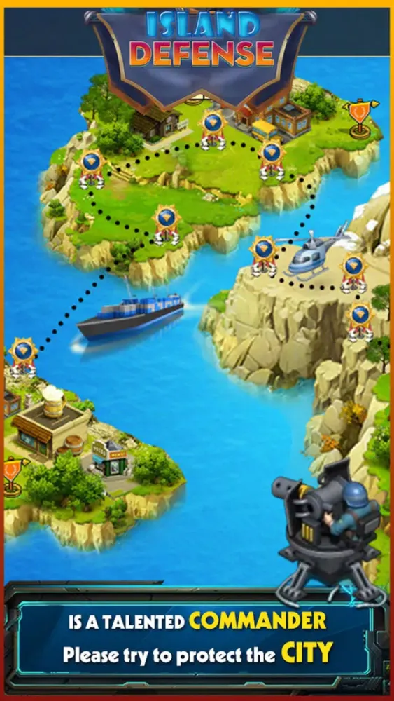 Castle Island Defense HD应用截图