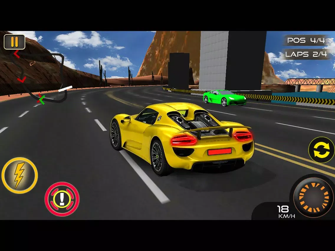 Ảnh chụp màn hình của Island Speed Car Racing - extreme driving iPad 