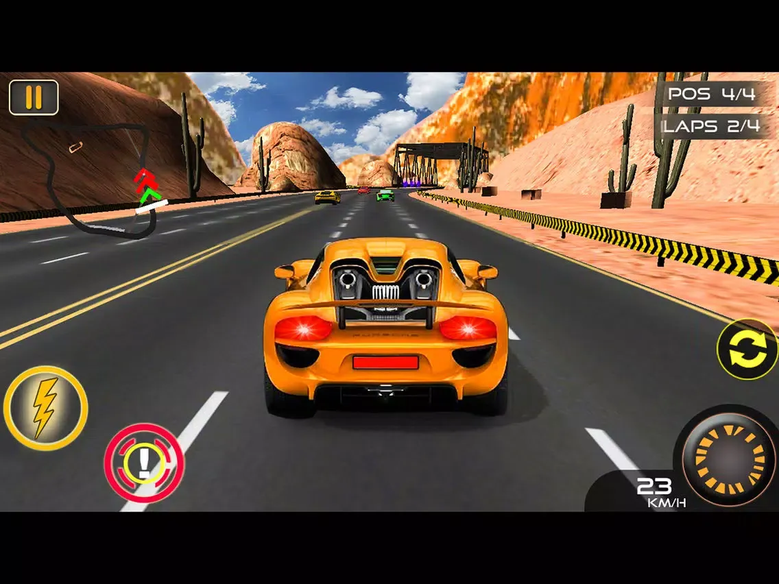 Ảnh chụp màn hình của Island Speed Car Racing - extreme driving iPad 