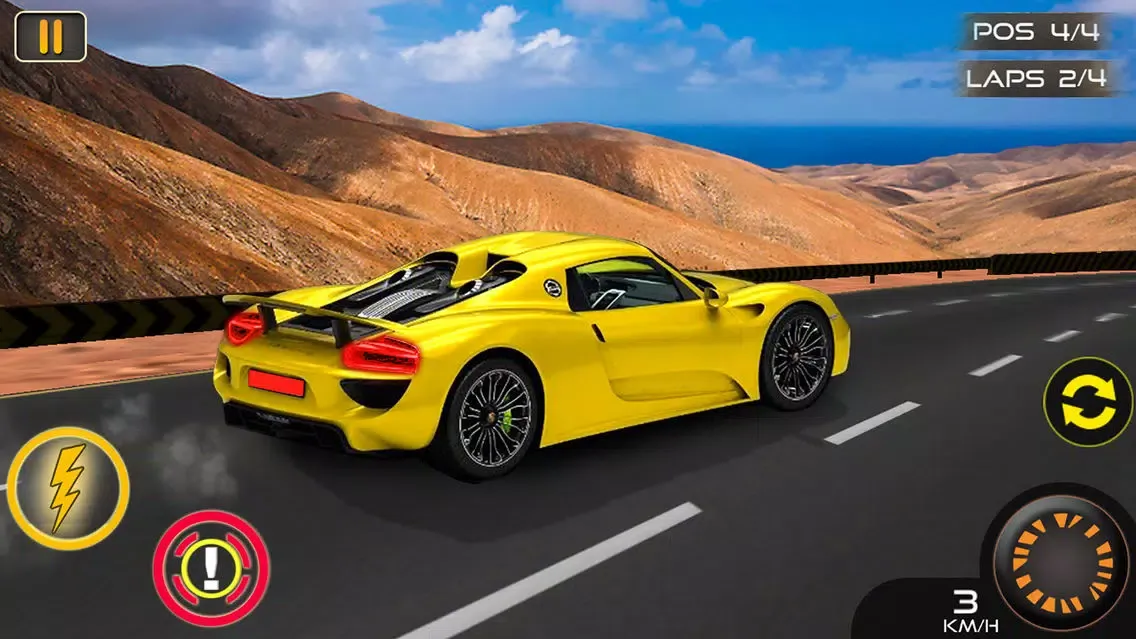 Ảnh chụp màn hình của Island Speed Car Racing - extreme driving
