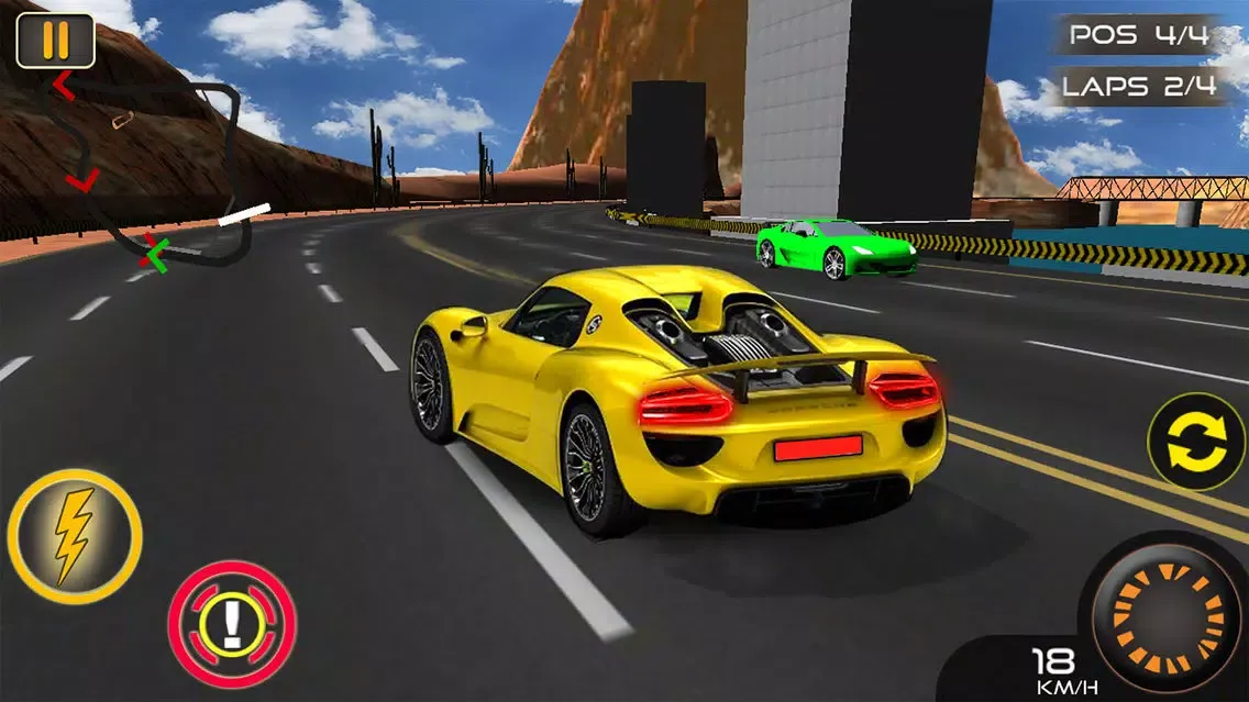 Ảnh chụp màn hình của Island Speed Car Racing - extreme driving
