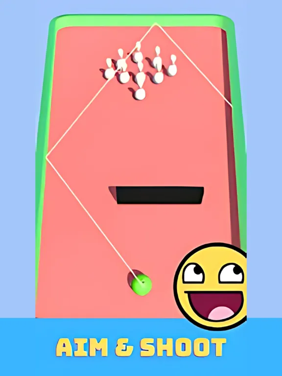ภาพหน้าจอของ Mini Ten Pin Bowling Game iPad 