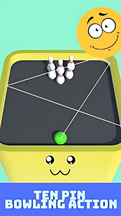 ภาพหน้าจอของ Mini Ten Pin Bowling Game