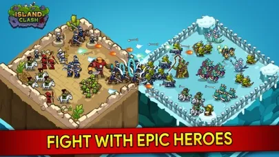 Tangkapan skrin Island Clash - Idle War