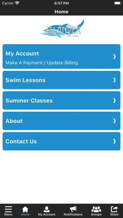 Islander Aquatics Swim School应用截图