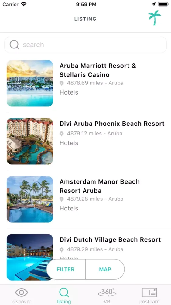 Screenshot di Island Guide Aruba & Curacao