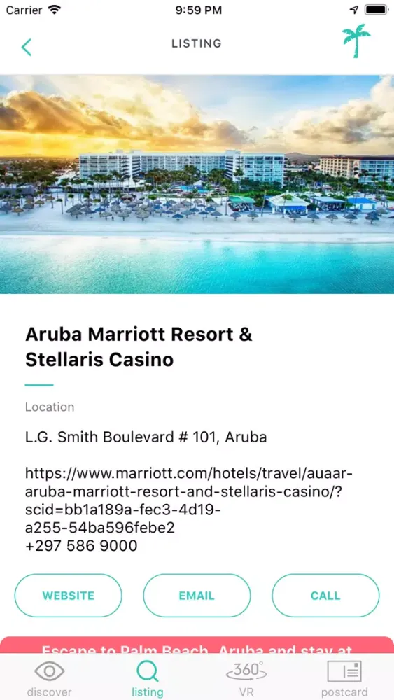 Screenshot di Island Guide Aruba & Curacao