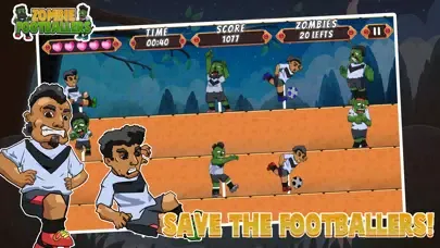 Tangkapan skrin Zombie Footballers
