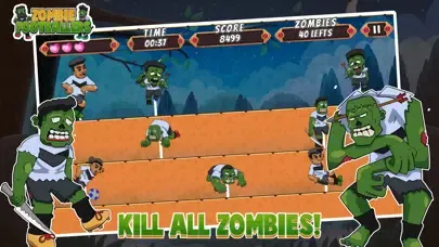 Tangkapan skrin Zombie Footballers