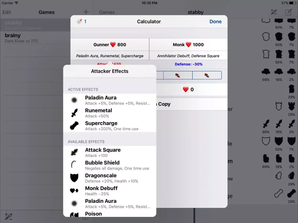 Ảnh chụp màn hình của Academy Professor - Calculator and Hero Tracker iPad 
