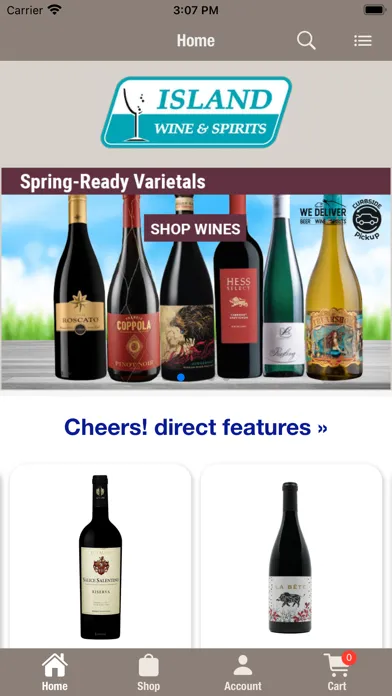 Скриншоты Island Wine & Spirits