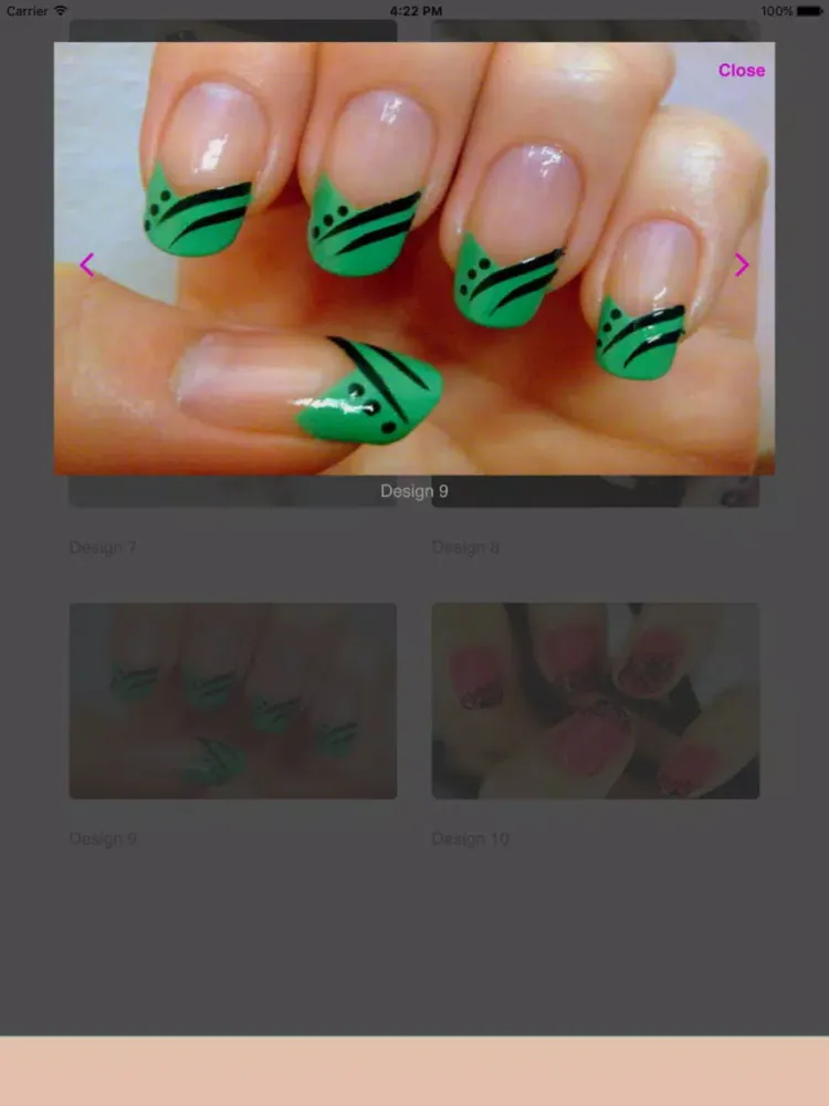 Captures d'écran de Nail Arts FREE iPad 