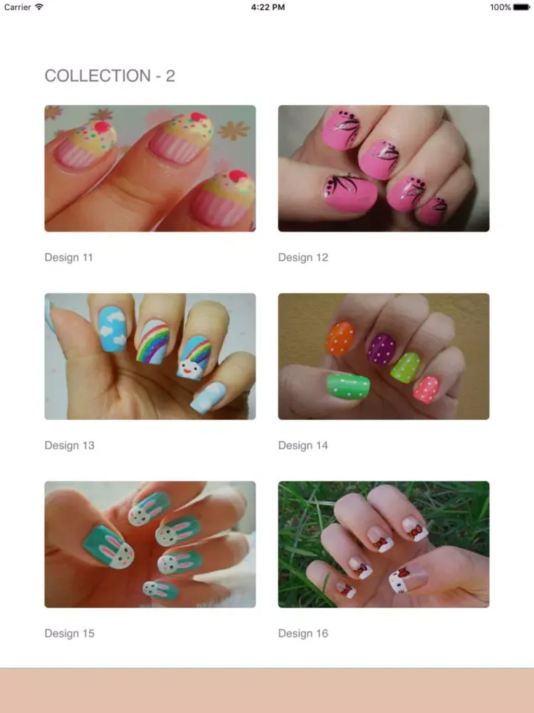 Captures d'écran de Nail Arts FREE iPad 