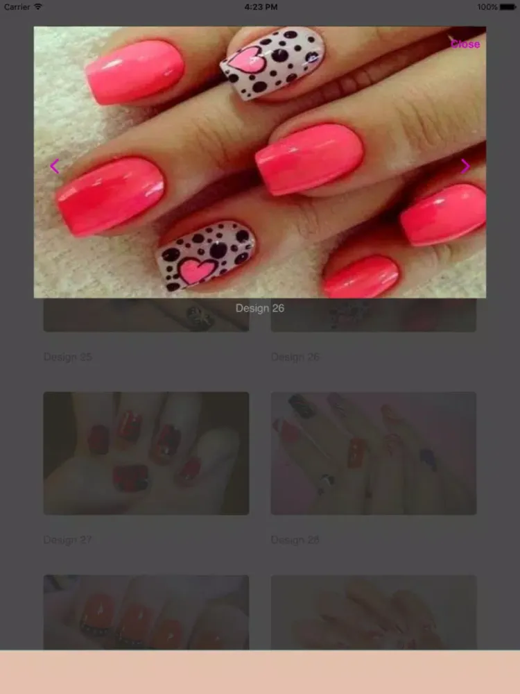 Captures d'écran de Nail Arts FREE iPad 