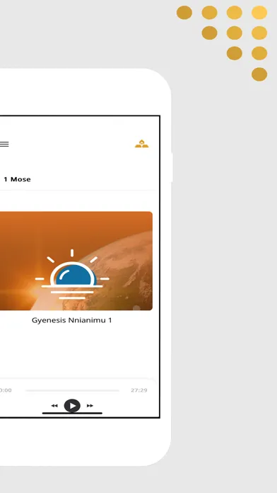 ภาพหน้าจอของ Twi Bible App