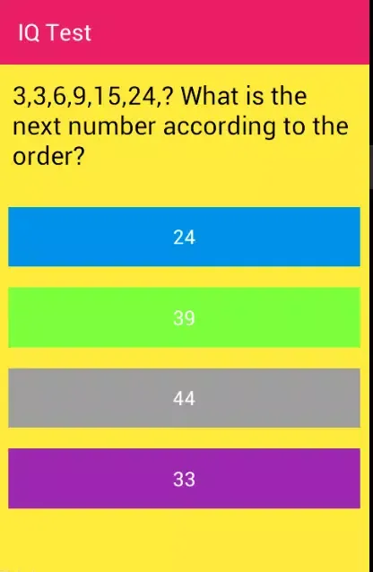 Capturas de pantalla de IQ Test