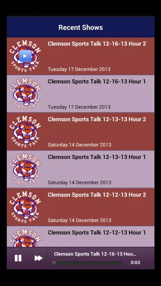 Clemson Sports Talk スクリーンショット