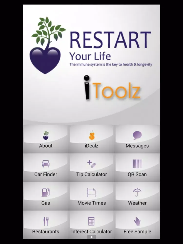Tangkapan skrin Restart Your Life - iToolz iPad 