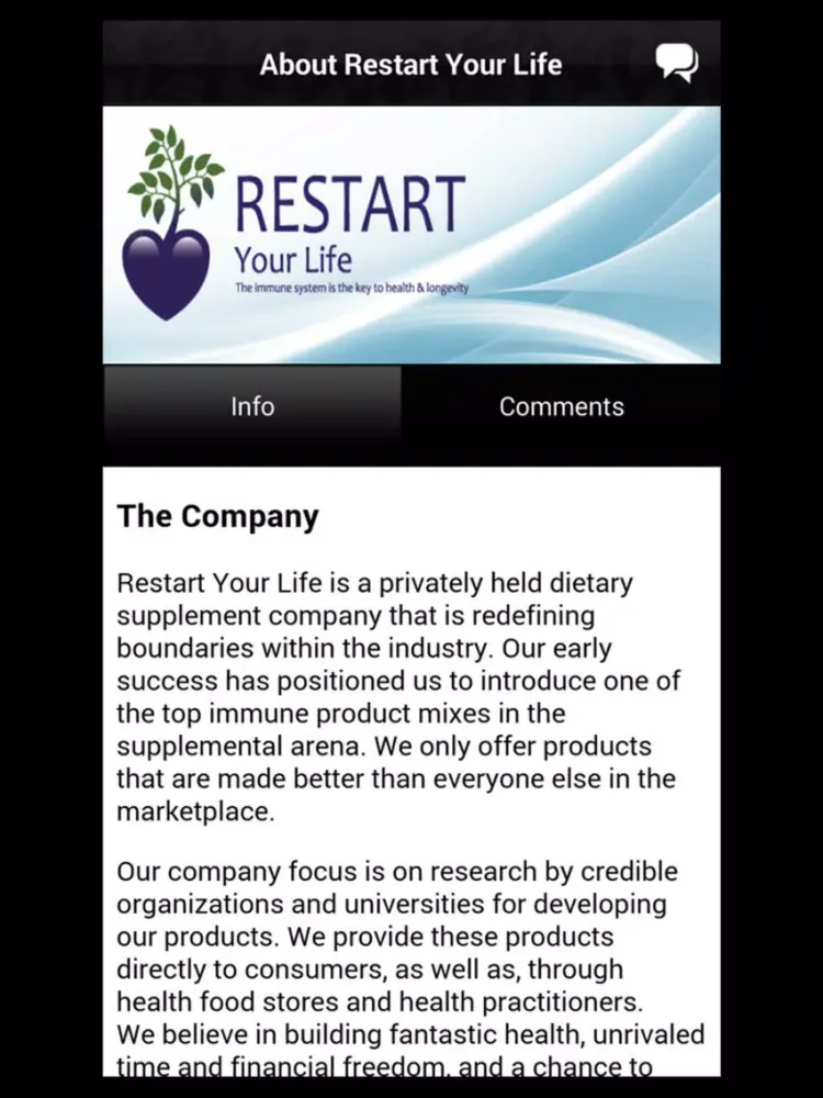 Tangkapan skrin Restart Your Life - iToolz iPad 