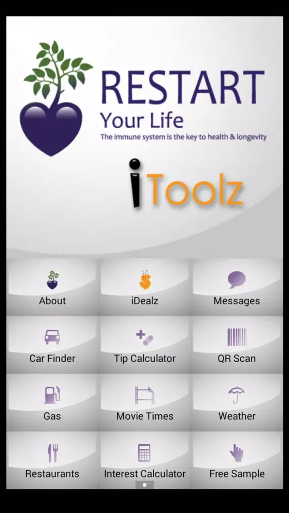 Tangkapan skrin Restart Your Life - iToolz