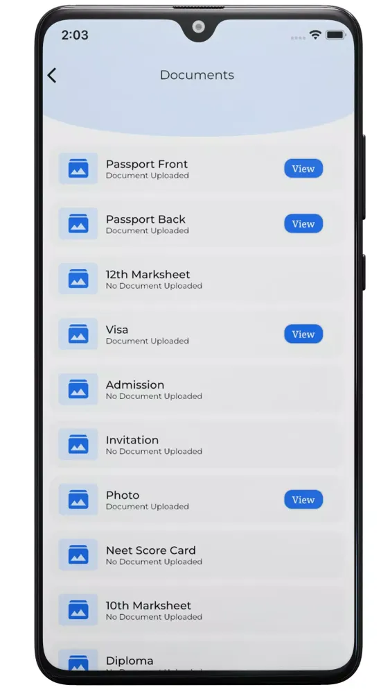 IHSM Students Screenshots