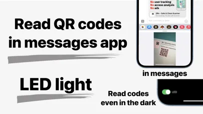 Captures d'écran de QRs - Secure QR Scanner
