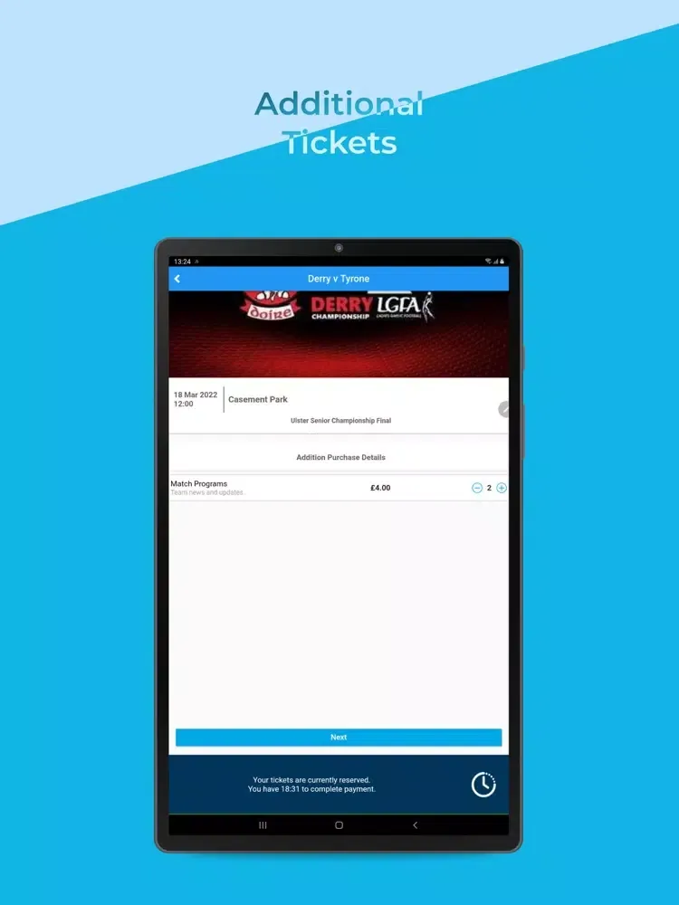 My Ticket App iPad 应用截图