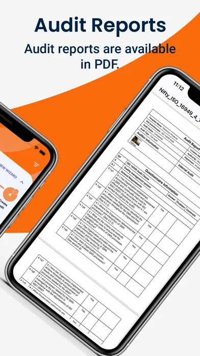 Zrzuty ekranu Nifty ISO 16949 Audit