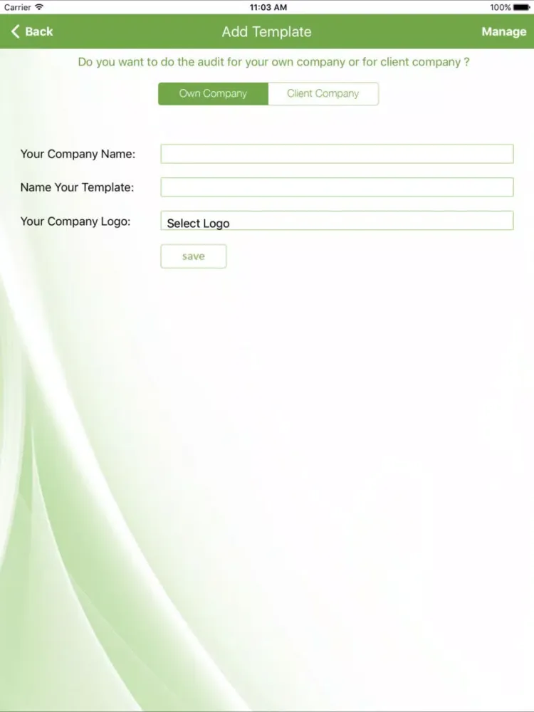 Tangkapan skrin ISO 22000- Internal Food Safety Audit iPad 