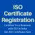 ISO Certificate Registration